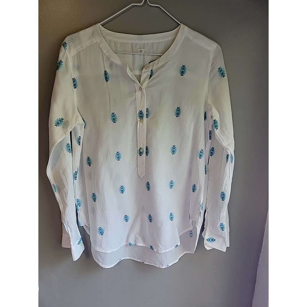 Loft Women's Top Small 100% cotton